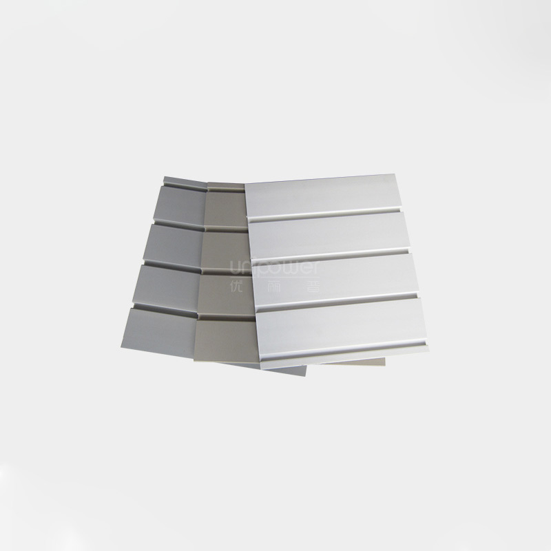 Slatwall resistente modificado para requisitos particulares del Pvc del garaje del panel del sistema de Slotwall del listón de la exhibición