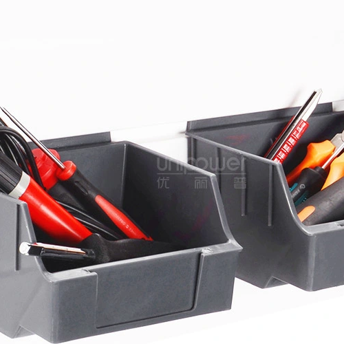  Organizador plástico de los compartimientos de almacenamiento y tenedor al por menor de los PP para la ejecución de Slatwall 