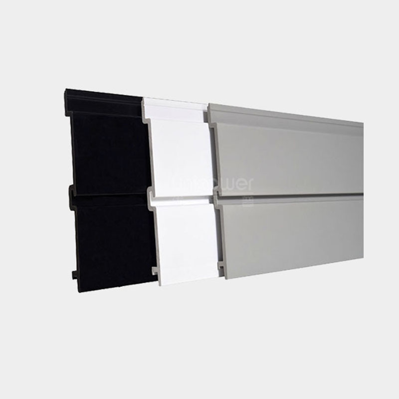 Precio al por mayor de fabricación Slatwall de PVC para exhibición de garaje de almacenamiento