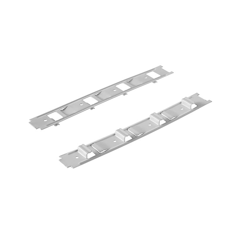 Clips del soporte de Slatwall del metal de los accesorios del panel del Pvc Slatwall