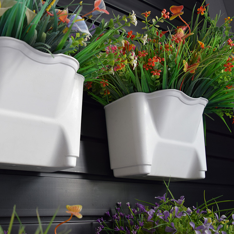 Panel Slatwall impermeable de plástico duradero para almacenamiento en el hogar, garaje de alta calidad 