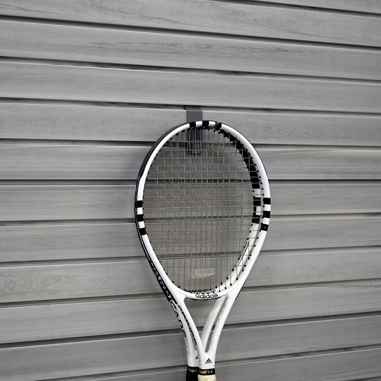 Ganchos del supermercado de Slatwall del metal del supermercado que cuelgan el gancho de la galjanoplastia de la exhibición de las mercancías 