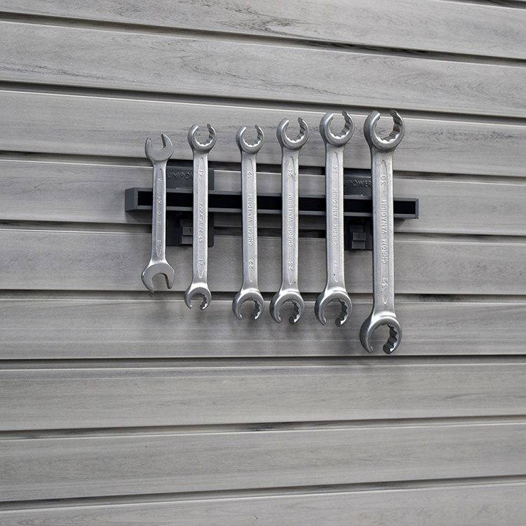 Soporte magnético de acero al carbono de 11 pulgadas, ahorro de espacio para almacenamiento en garaje 