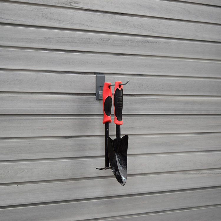 Accesorios de Slotwall de Chrome del acero inoxidable del solo alambre del gancho de exhibición de Slatwall