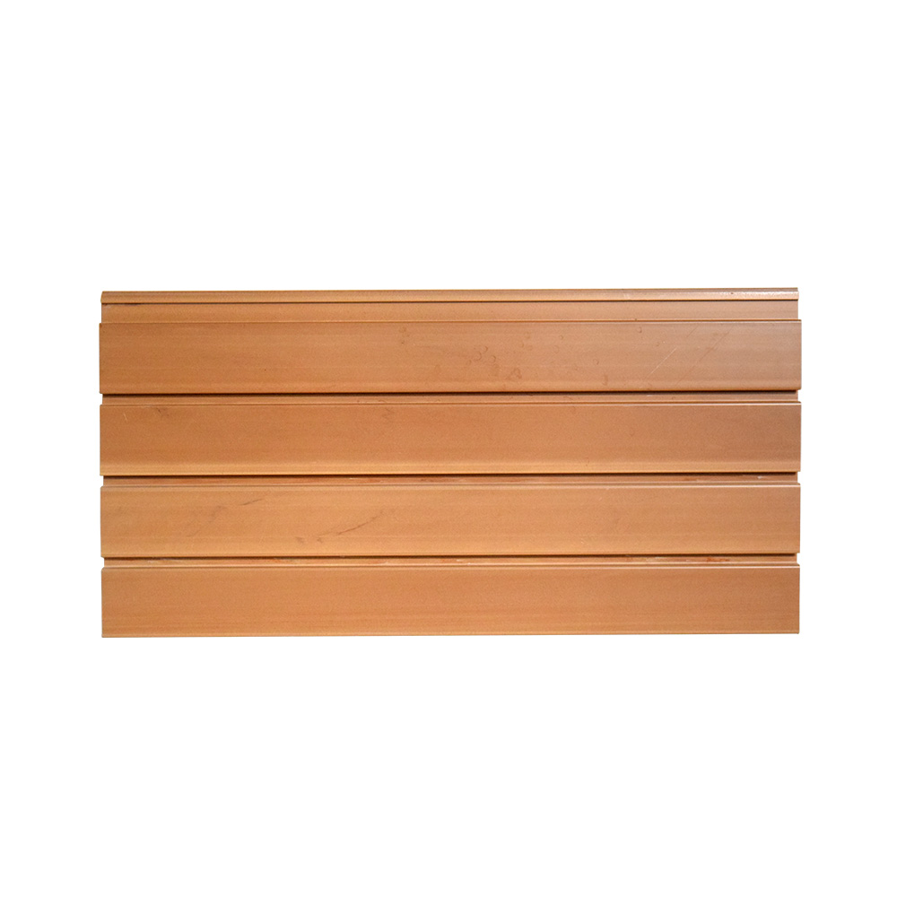 Panel Slatwall impermeable de plástico duradero para almacenamiento en el hogar, garaje de alta calidad 