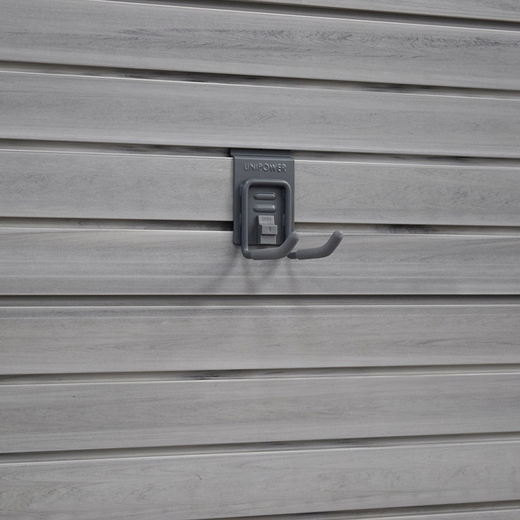 Ganchos de listones de garaje pesados ​​para almacenamiento de herramientas