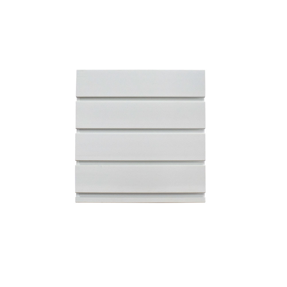 Slatwall resistente modificado para requisitos particulares del Pvc del garaje del panel del sistema de Slotwall del listón de la exhibición