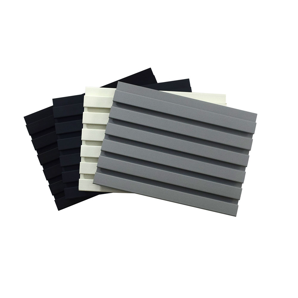 Los paneles de Slatwall del PVC del plástico rígido del Slotboard de la exhibición del almacenamiento del garaje de HotSale